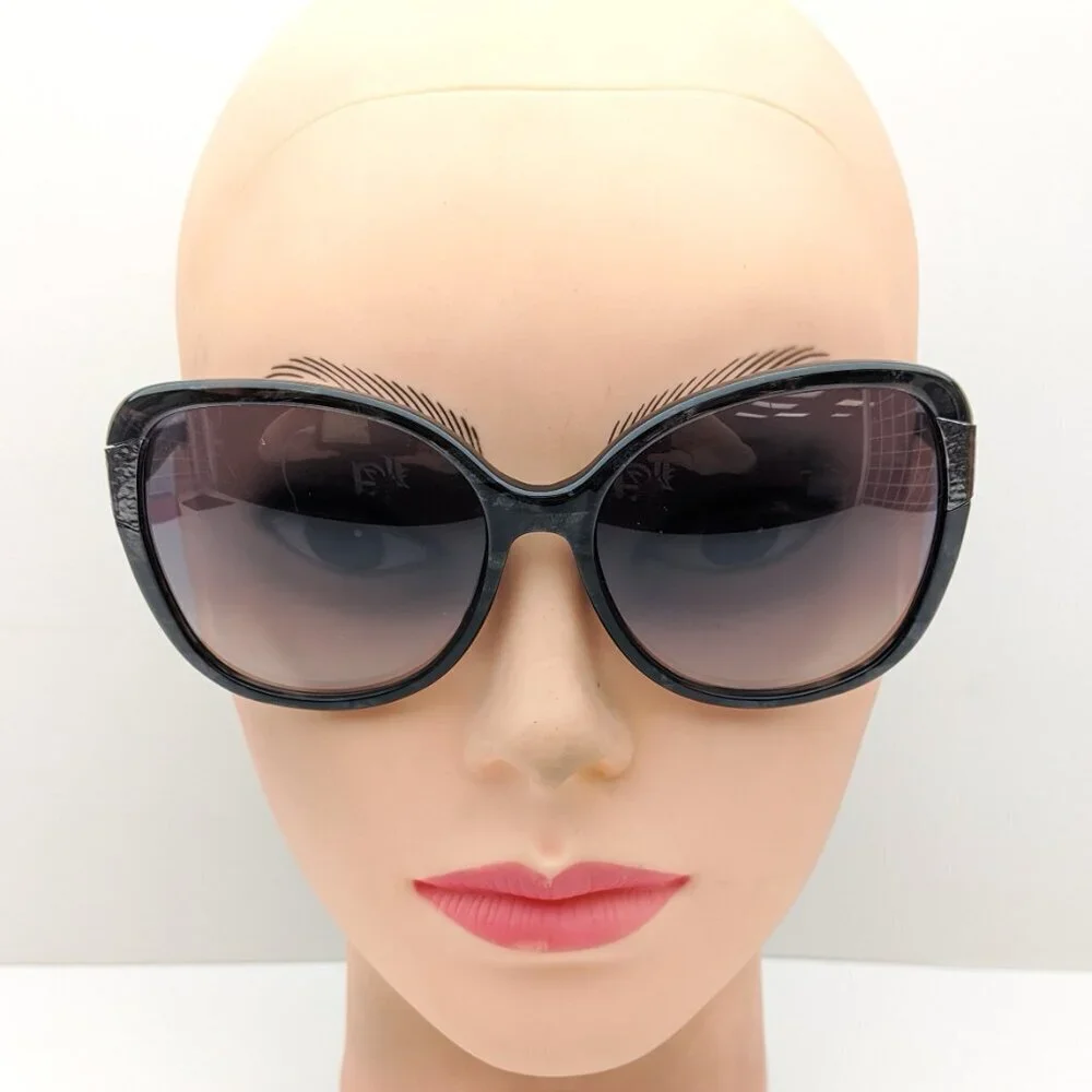 🕶️Made in Italy! Carolina Herrera SHN528 Sunglasses 59/16 135 | ALB14🕶️